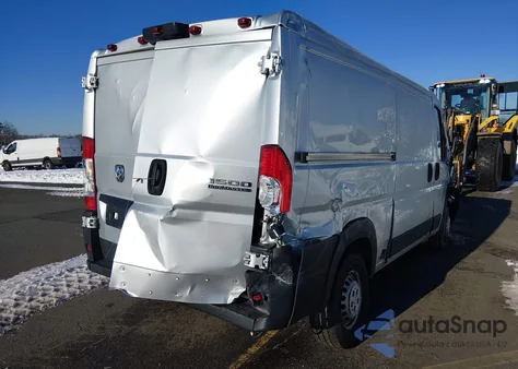 2024 Ram Promaster 1500 Low Roof 136 Wb W/Pass Seat from USA, damaged, VIN 3C6LRVAG9RE144783